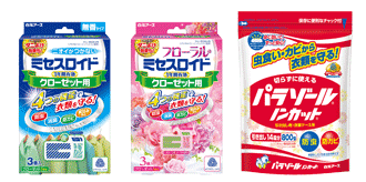衣類用防虫剤、消臭・芳香剤