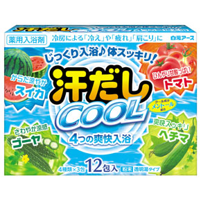 汗だしクール 4つの爽快入浴12包入