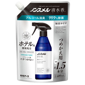 <p>ノンスメル清水香</p><p>無香 つめかえパウチ６００ｍＬ</p>