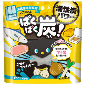 ノンスメル　ぱくぱく炭　冷蔵庫用