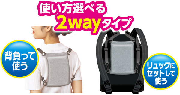 背中クーラー・特長