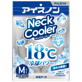 アイスノン ネッククーラーアイスグレー Mサイズ【企画品