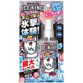 アイスノン シャツミストICE KING ピーチの香り100mL