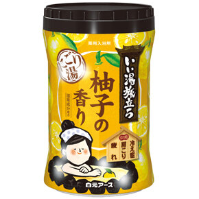 いい湯旅立ちボトルにごり湯 柚子の香り600g｜商品情報｜白元